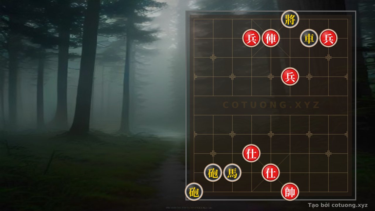 Thế cờ: Xiangqi: Defense Tips Against Double Black Horses — Cờ Tướng Online