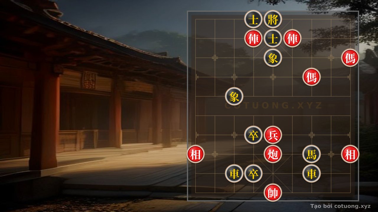 Thế cờ: Double Chariot Cannon Horse vs Double Chariot Horse: The Mysterious Xiangqi Endgame with a Brilliant Move #ee67 — Cờ Tướng Online