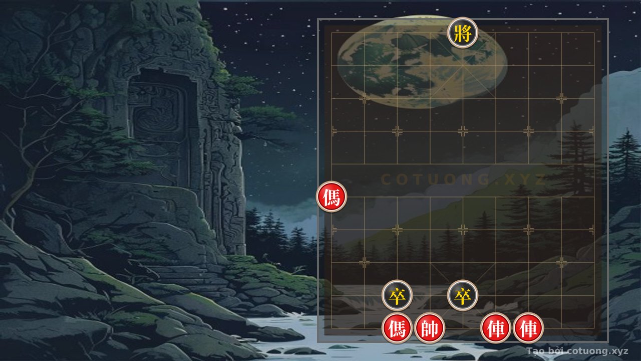Thế cờ: Red Horse Blockade: The 'Checkmate' Strategy and Patience Tips of the AI Master — Cờ Tướng Online