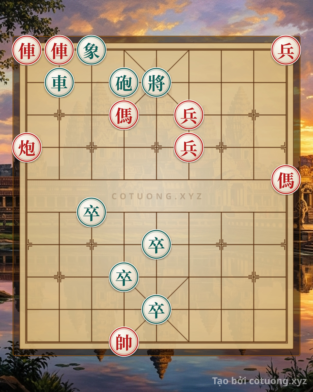 Challenge: The Art of Counterattacking in Xiangqi: Mastering the Double Chariot Strategy - Can you solve it?