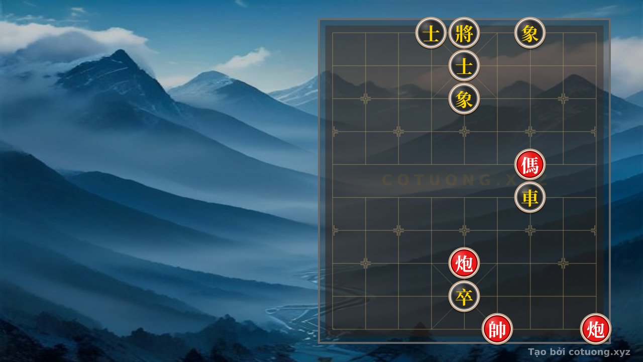 Thế cờ: Defensive Tips for Xiangqi: Countering the Red Horse's Move at 3-6 in the 'Empty Cannon' Formation — Cờ Tướng Online
