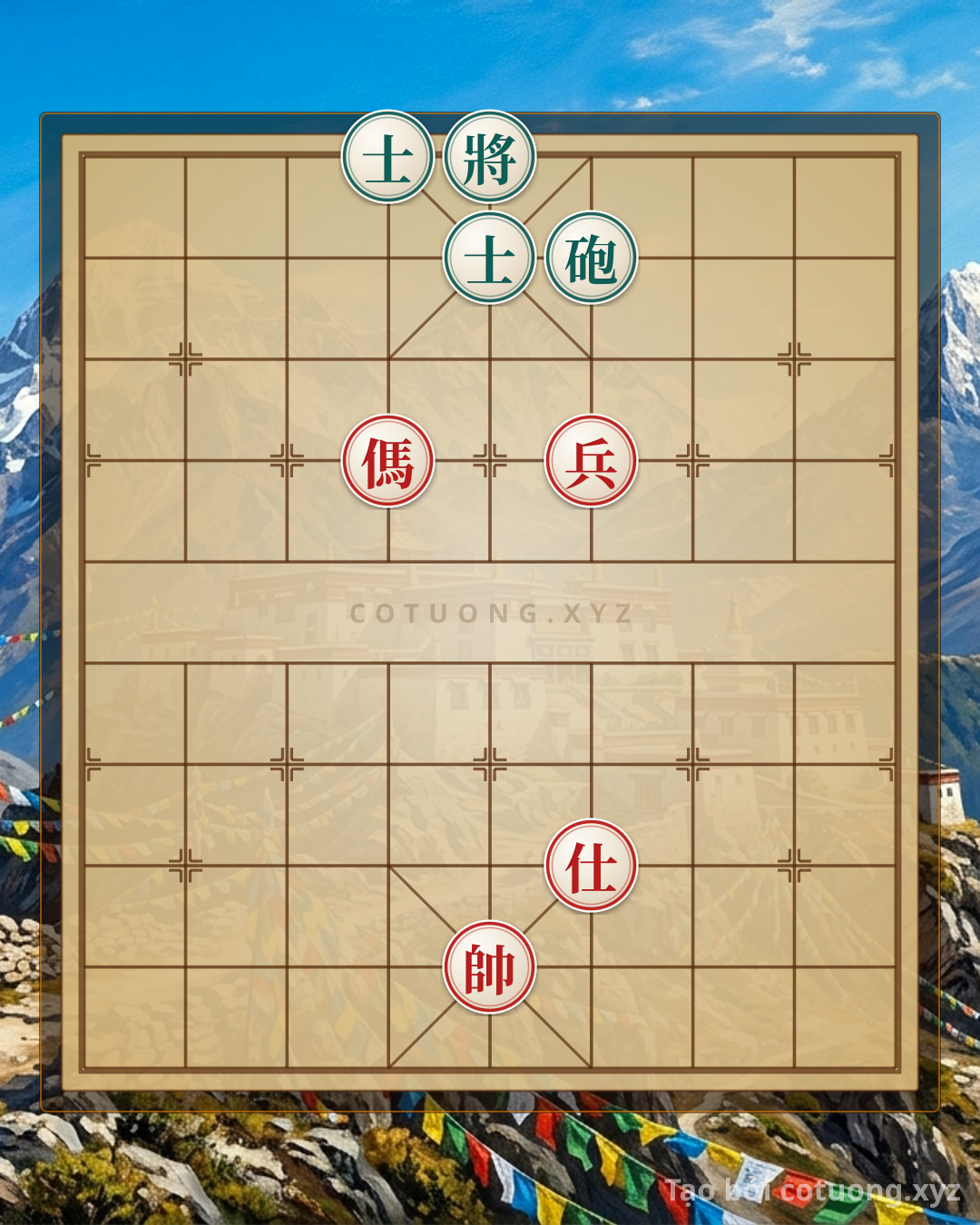 Challenge: The Dangerous Xiangqi Position: Red Launches a Strong Counterattack, Black is Cornered in the Death Zone - Can you solve it?