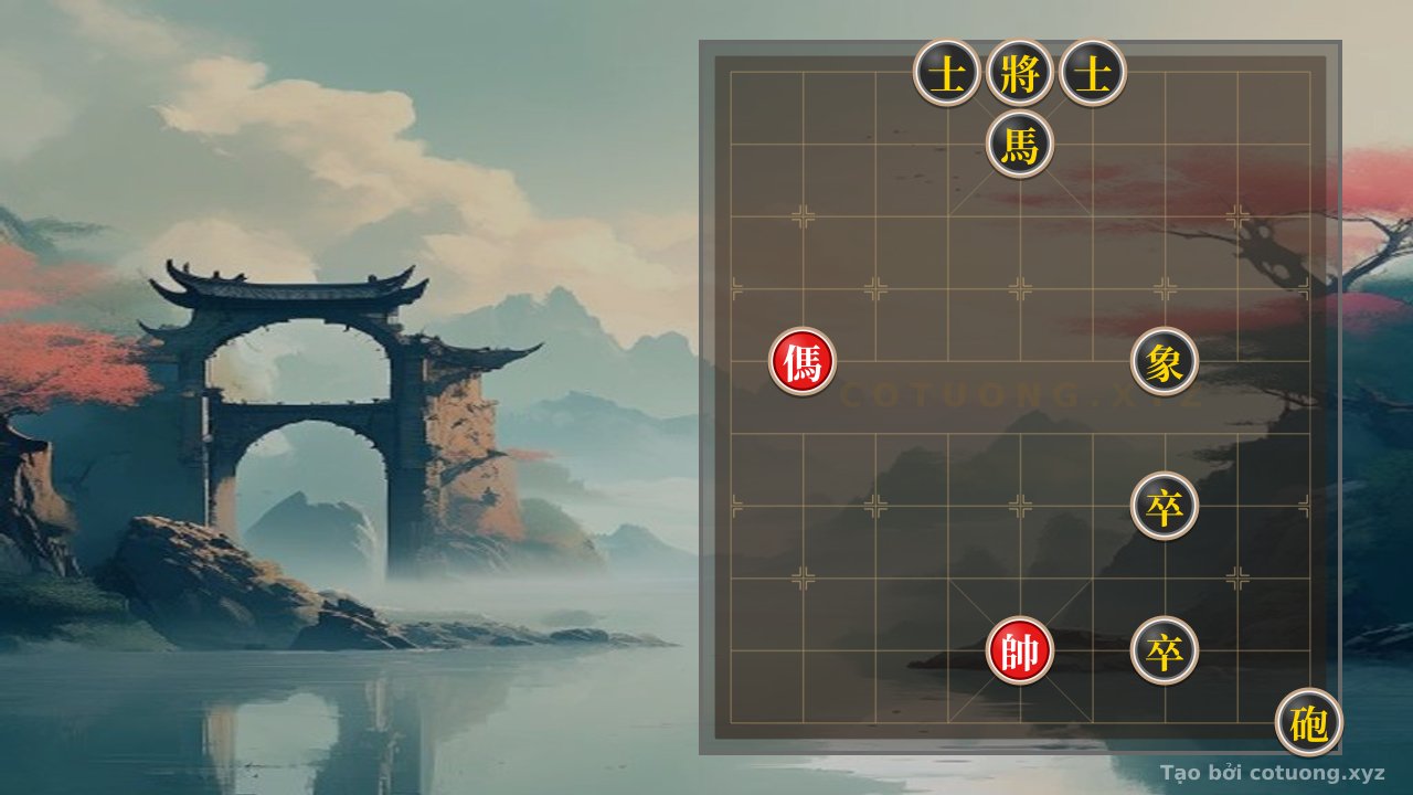 Thế cờ: Black Cannon Power - Winning the Battle at the End of the Board — Cờ Tướng Online