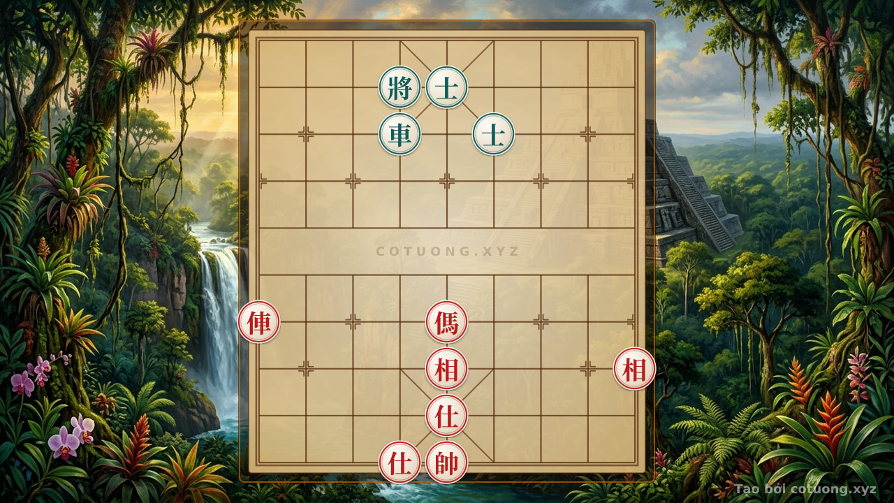 Thế cờ: Dragon Trap Xiangqi: The Classic Deception That Even Grandmasters Fall For - Survival Tips from the Board — Cờ Tướng Online