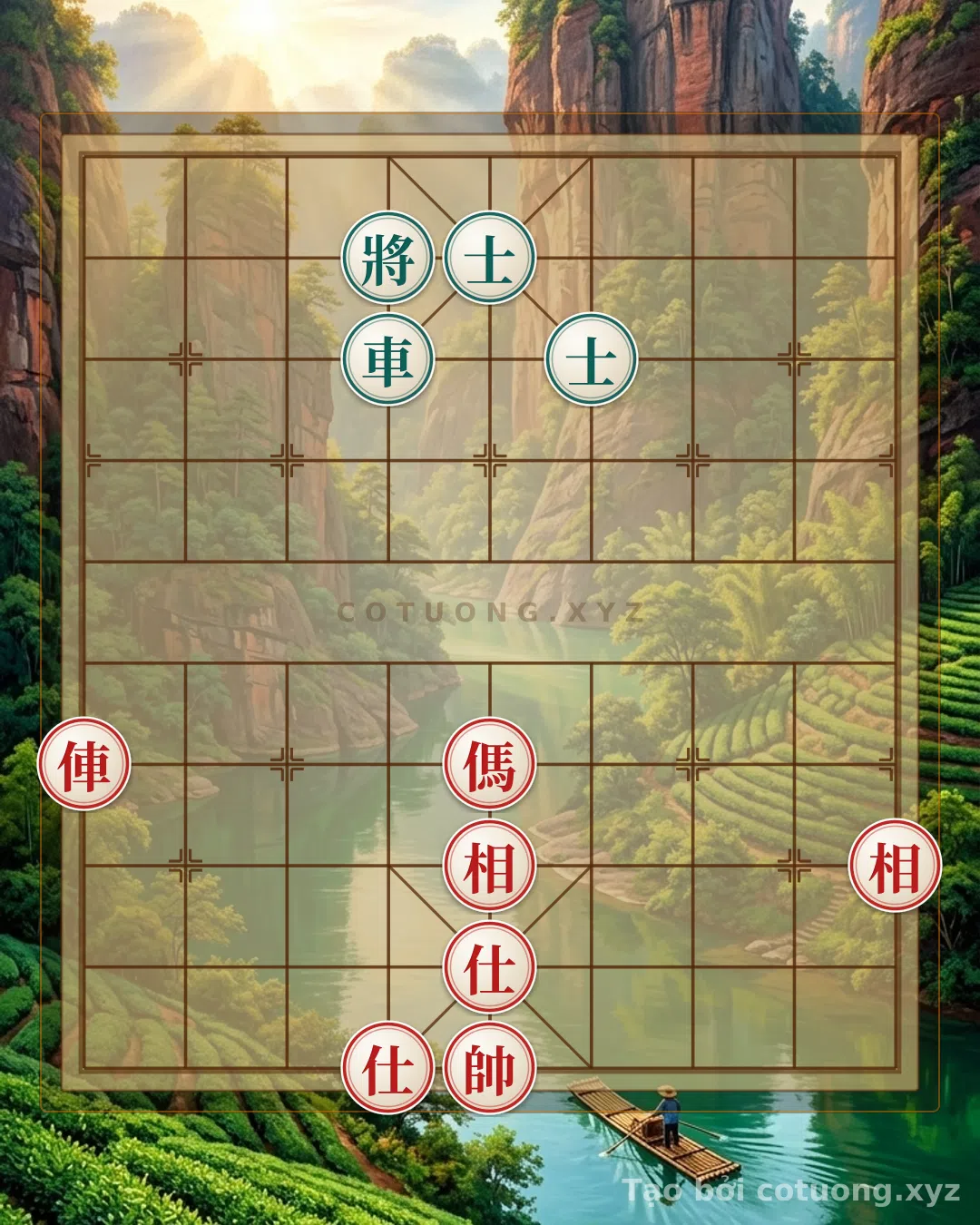 Challenge: Dragon Trap Xiangqi: The Classic Deception That Even Grandmasters Fall For - Survival Tips from the Board - Can you solve it?