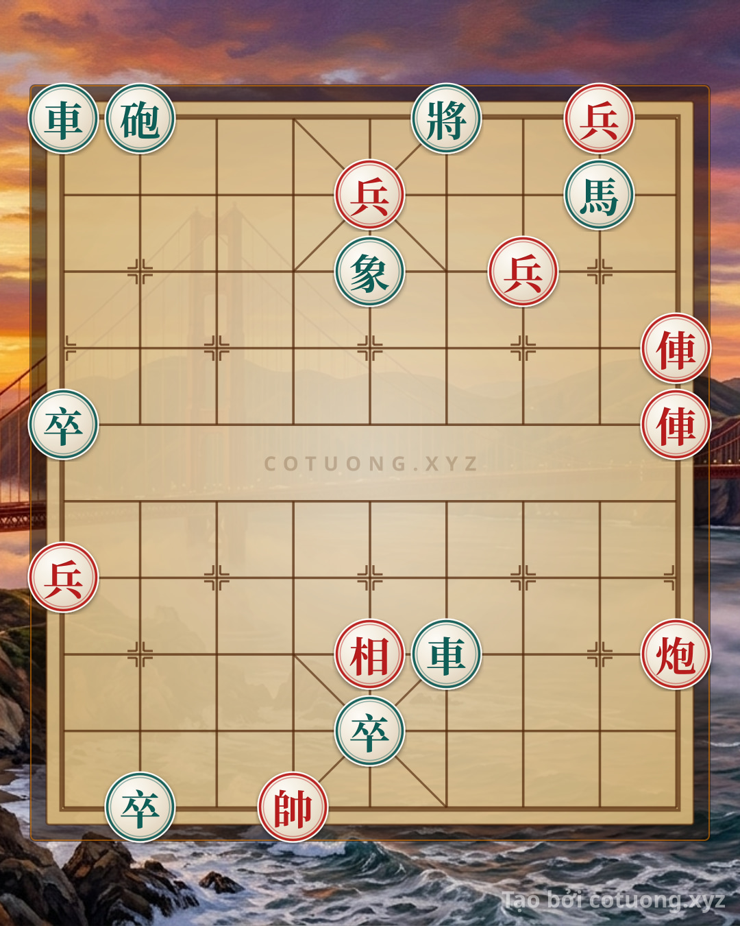 Challenge: Xiangqi Position: Red Rook Charges Straight, Black Cannon Trapped - Lessons from the Battle of Xicheng - Can you solve it?