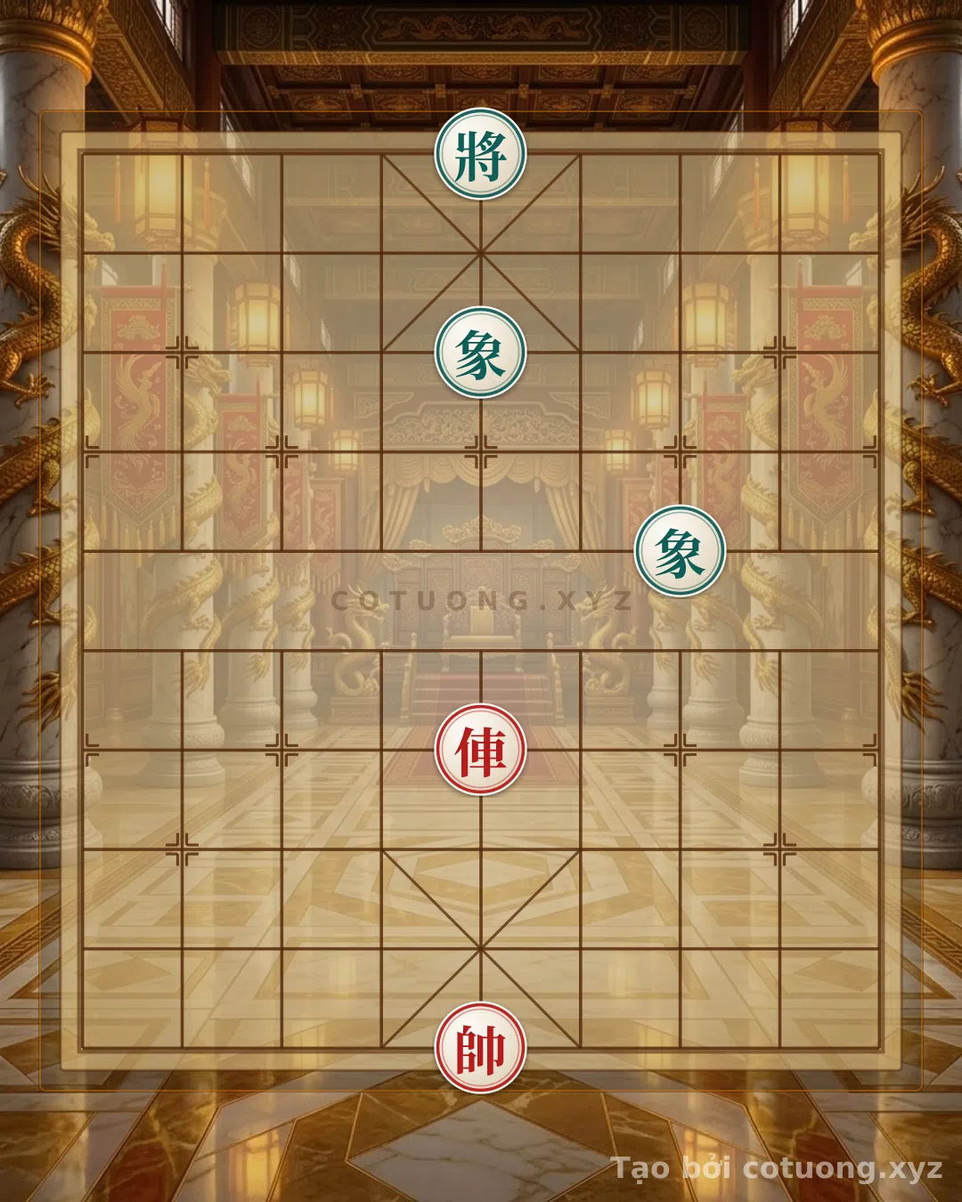 Thế cờ: The 'Red Chariot on File 5' Trap - A Lethal Strategy in the Black General's Position — Cờ Tướng Online