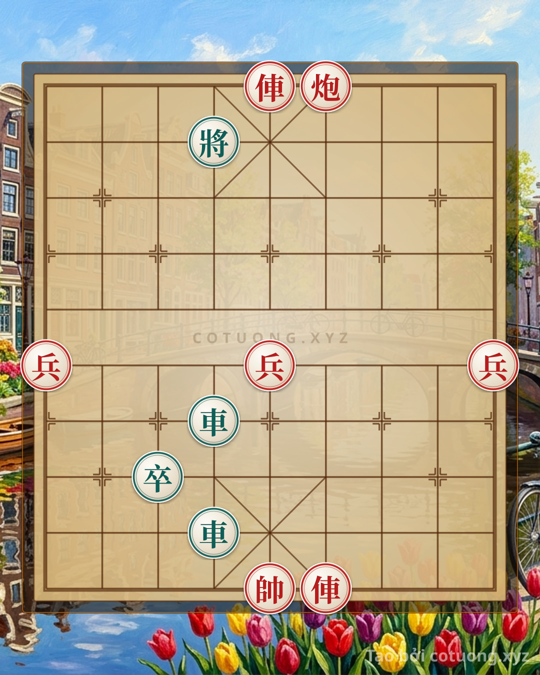 Challenge: Xiangqi Position: Red Chariot on 5th File, 10th Rank - Defense Tactics for Black - Can you solve it?