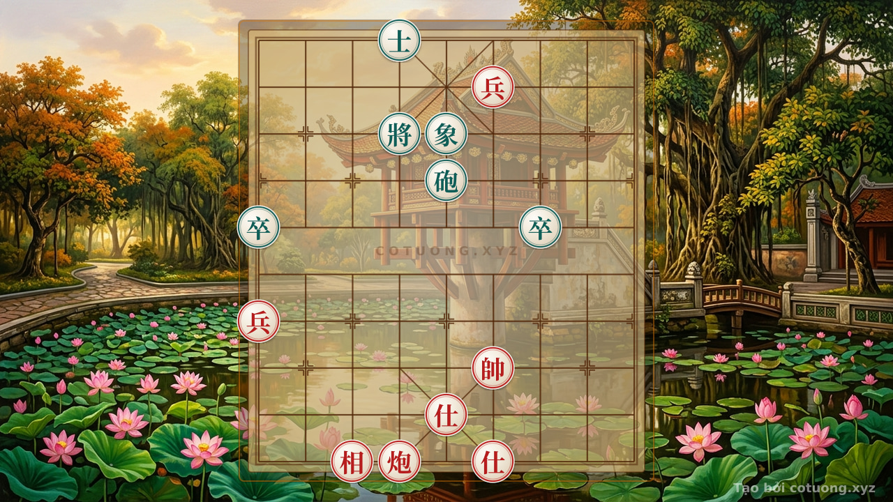 Thế cờ: Red General's Opening: A Fierce Battle on the Chessboard - The Ultimate Tactical Solution! — Cờ Tướng Online