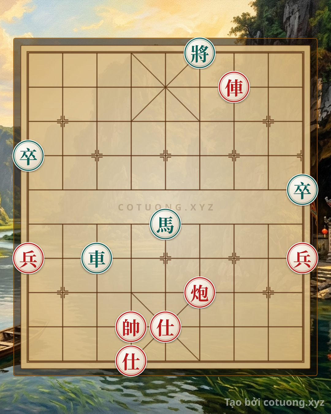Challenge: The Ultimate Checkmate Manual: How the Red Rook Cannon Crushes the Black Horse Cannon in Two Moves - The Heartbreaking Move in Just One Note - Can you solve it?