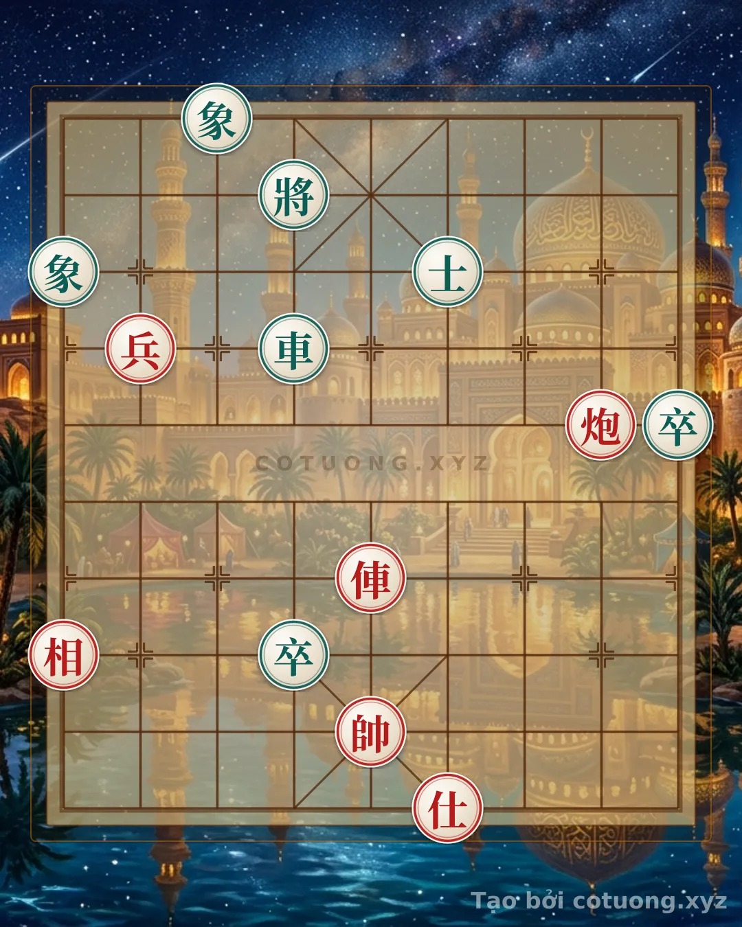 Challenge: Xiangqi (Chinese Chess) XYZ: Red General's Winning Strategy - Basic Board Reading Guide - Can you solve it?