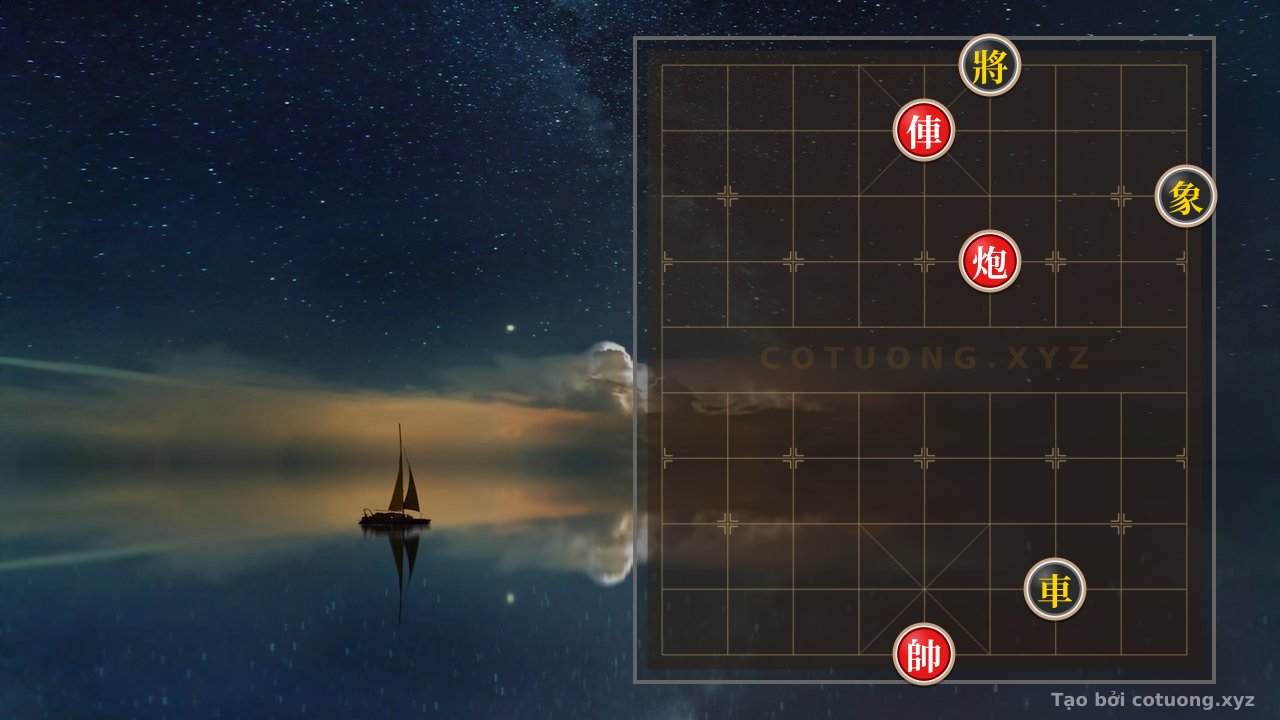 Thế cờ: The Bloody Checkmate: Red Cannon Splits Black Elephant in a 4-Piece Life-and-Death Battle - Play Xiangqi Online for Free — Cờ Tướng Online