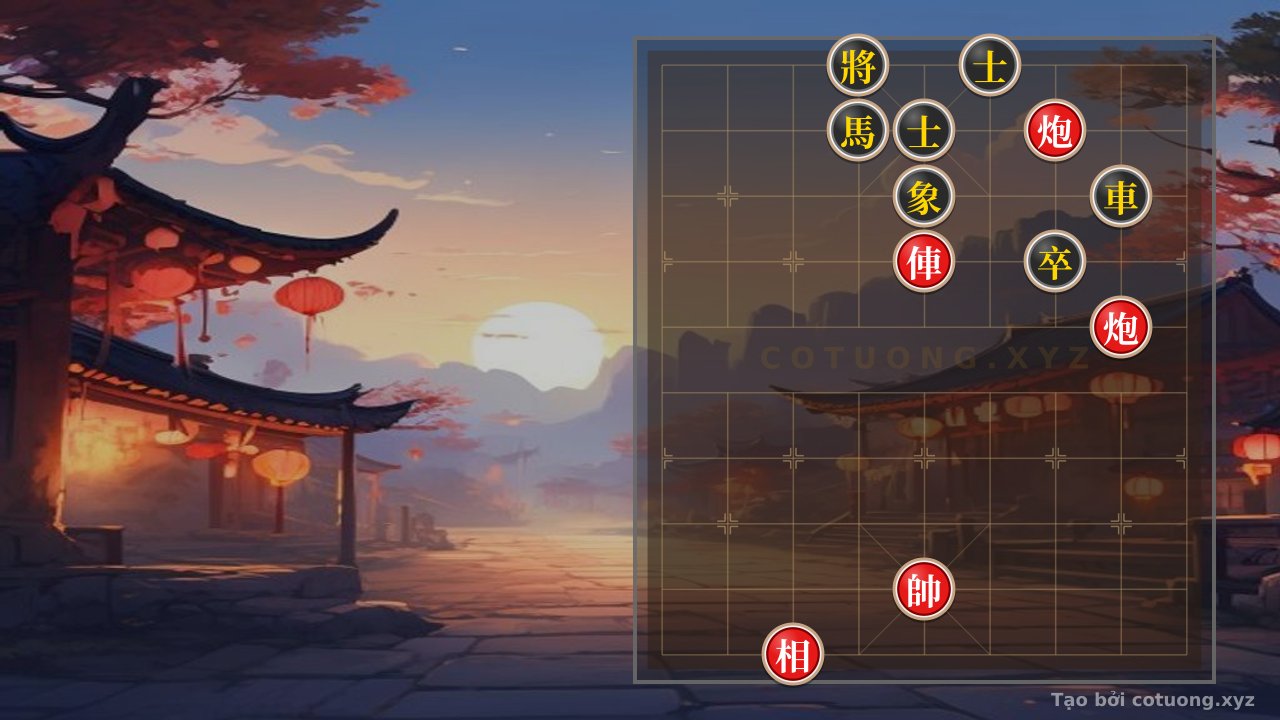 Thế cờ: Red Cannon's Dominance: 