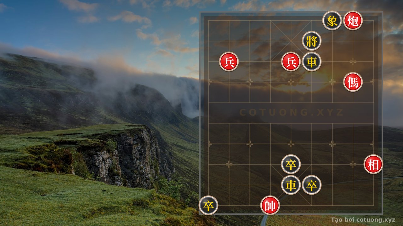 Thế cờ: Xiangqi: Cannon Horse Two Pawns Elephant vs. Double Rooks Three Pawns – AI's Classic Killing Technique — Cờ Tướng Online