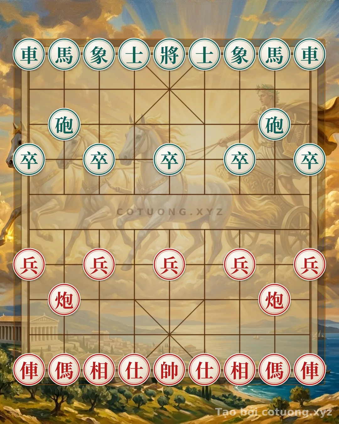 Thử Thách: Đánh cờ tướng: Xe Đỏ đâm thọc, Pháo Đen phản công - Thế trận hấp dẫn cấp 5/10 - Bạn có thể giải được?
