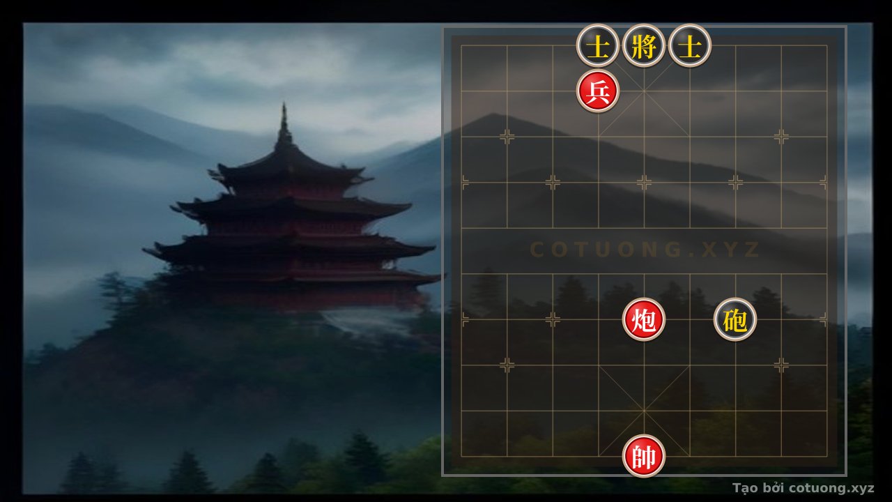 Thế cờ: The Harmonious Rook Formation: The Art of Defense in Xiangqi — Cờ Tướng Online