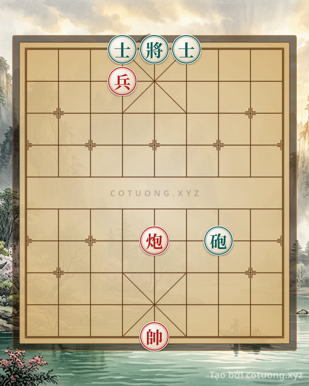 Challenge: The Harmonious Rook Formation: The Art of Defense in Xiangqi - Can you solve it?