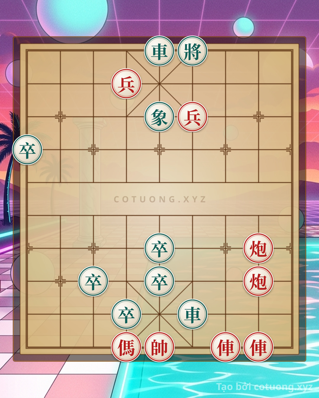 Challenge: Xiangqi Shock: The 'Red Chariot Storm 2' Strategy - Shattering the Board - Can you solve it?