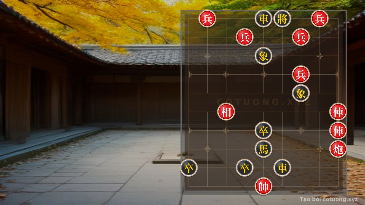 Thế cờ: Xiangqi: The Rook's Opening Move - The Red Rook Sacrifice Strategy — Cờ Tướng Online