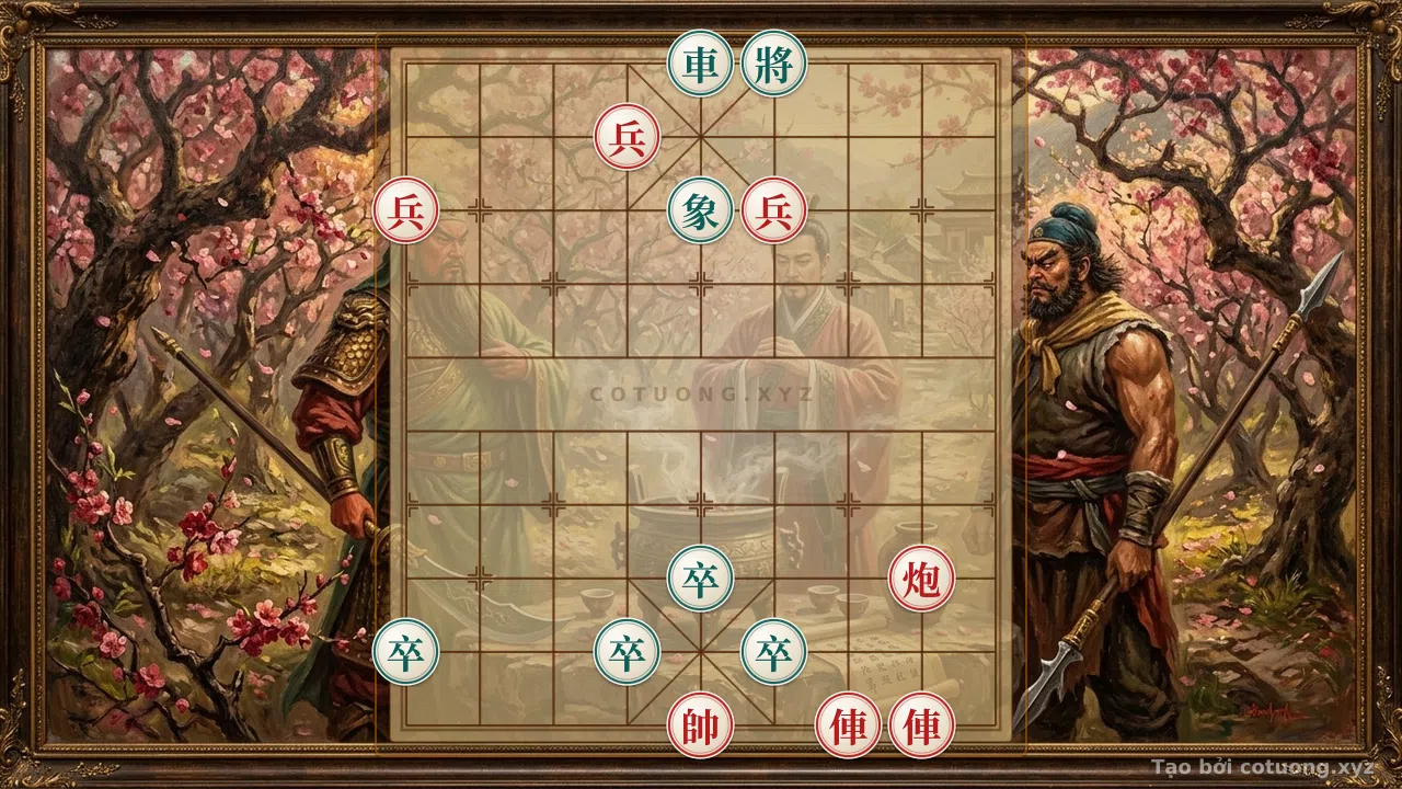 Thế cờ: Xiangqi: When Two Red Chariots Face the Black Chariot - Counterattacking from White Stork Bridge — Cờ Tướng Online