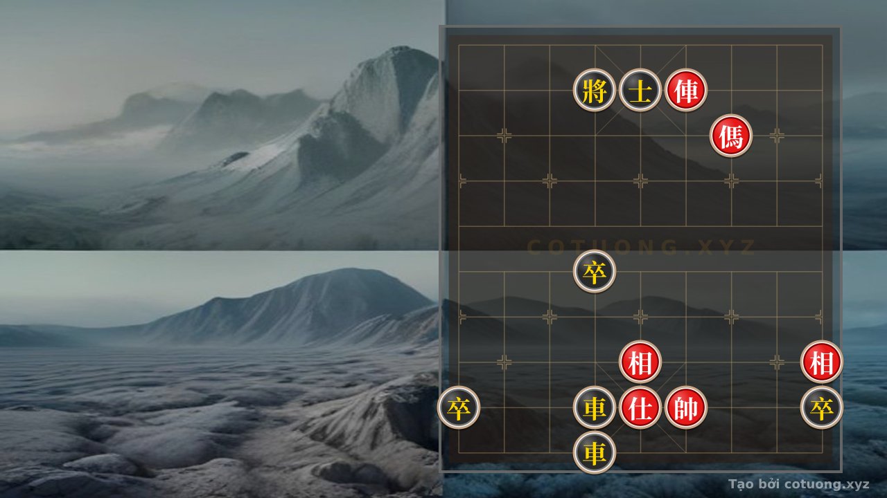 Thế cờ: Xiangqi: Evaluating the 'Black Chariot Rush' Position - Historical Tactical Insights — Cờ Tướng Online