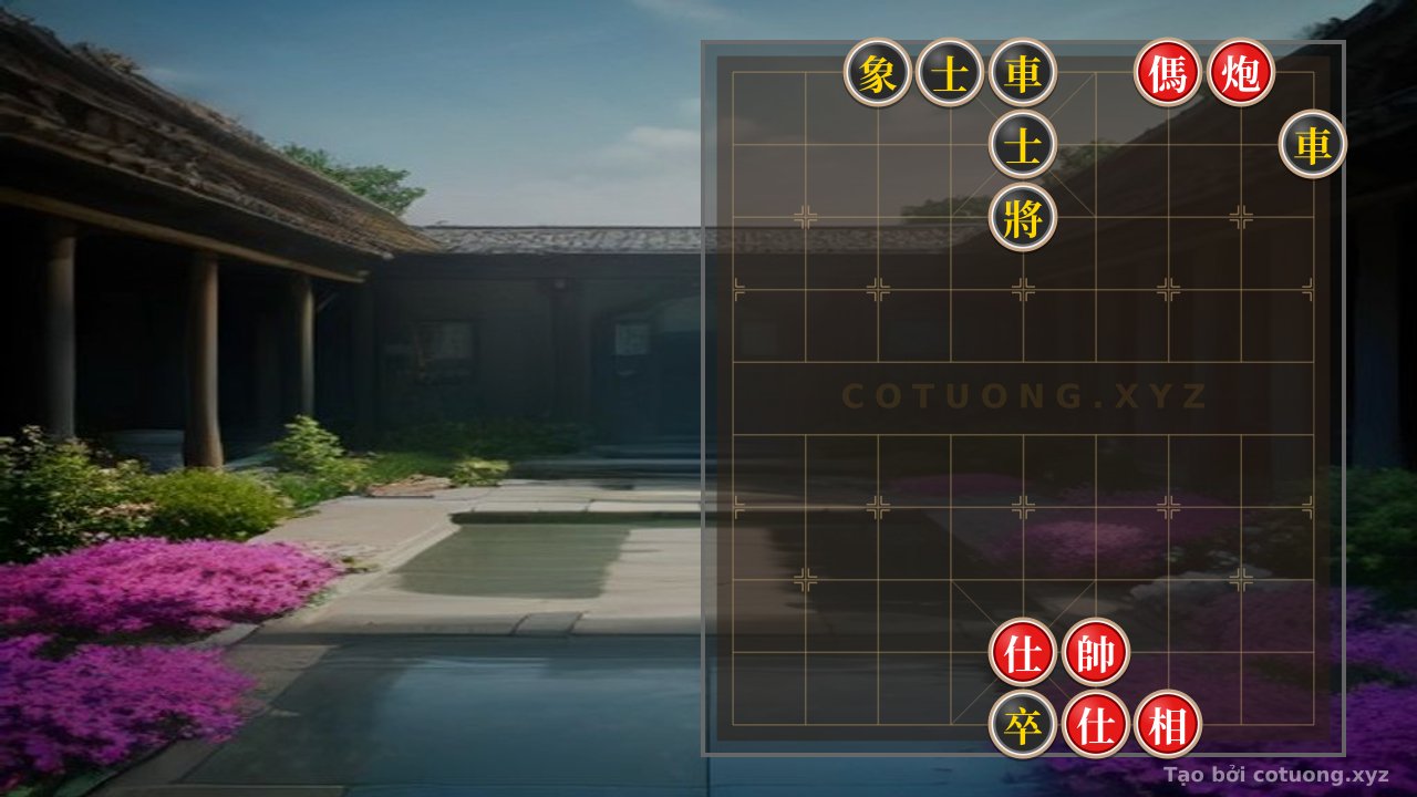 Thế cờ: Red Cannon's Powerful Roar, Black Chariot Falls into a Trap - Aggressive Opening Strategy from the Red Side — Cờ Tướng Online