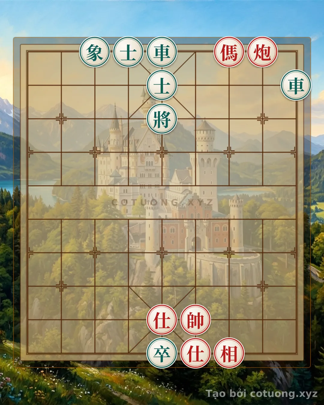 Challenge: Red Cannon's Powerful Roar, Black Chariot Falls into a Trap - Aggressive Opening Strategy from the Red Side - Can you solve it?