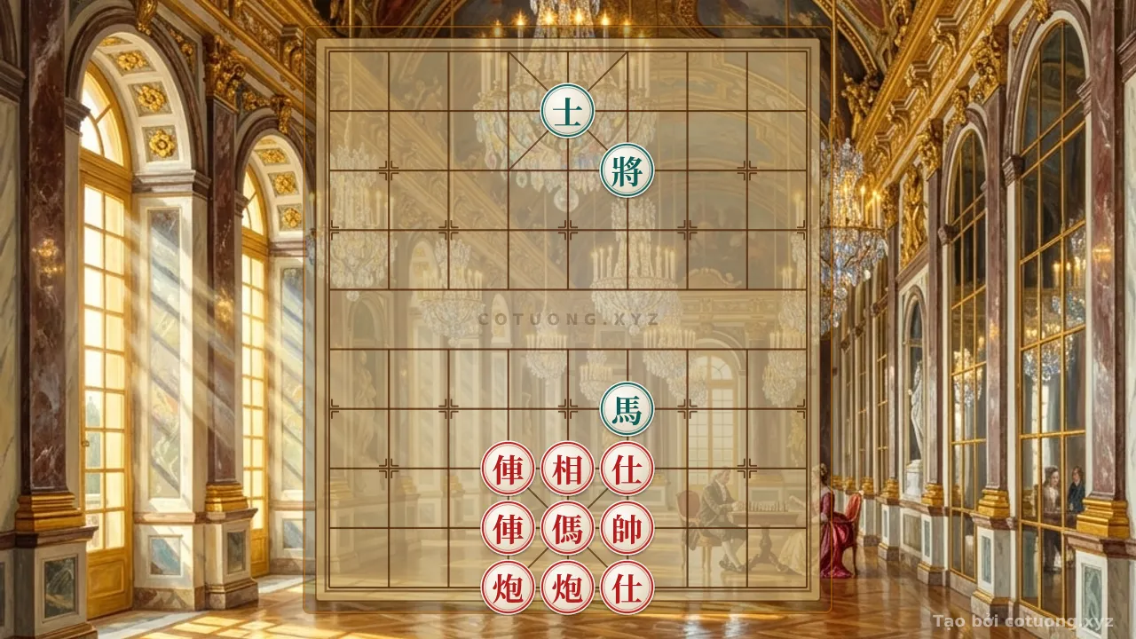 Thế cờ: Red General's Strategy: Double Horse Legs - The Secret to Beating Black in 5 Moves — Cờ Tướng Online