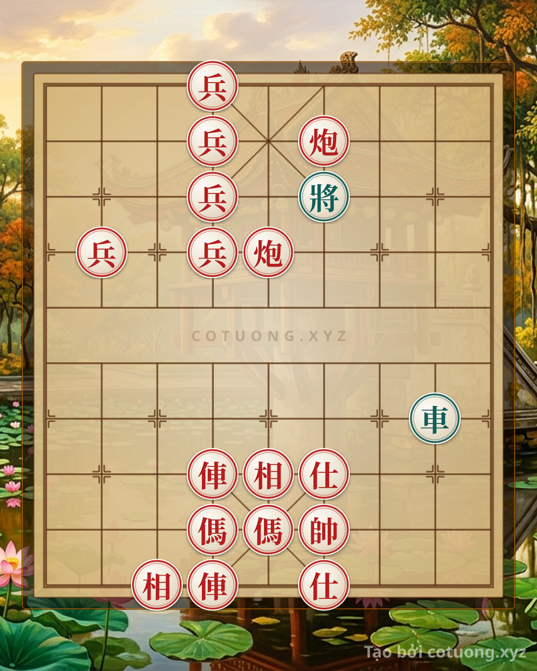 Challenge: The 'Red vs Black' Formation - A Modern Xiangqi Masterpiece - Can you solve it?