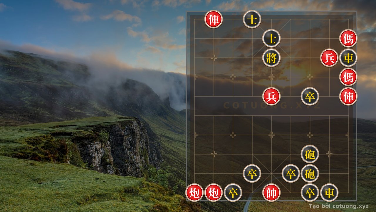 Thế cờ: Red General's Trap: File 8 Rank 10 - Supreme Tactical Strike — Cờ Tướng Online