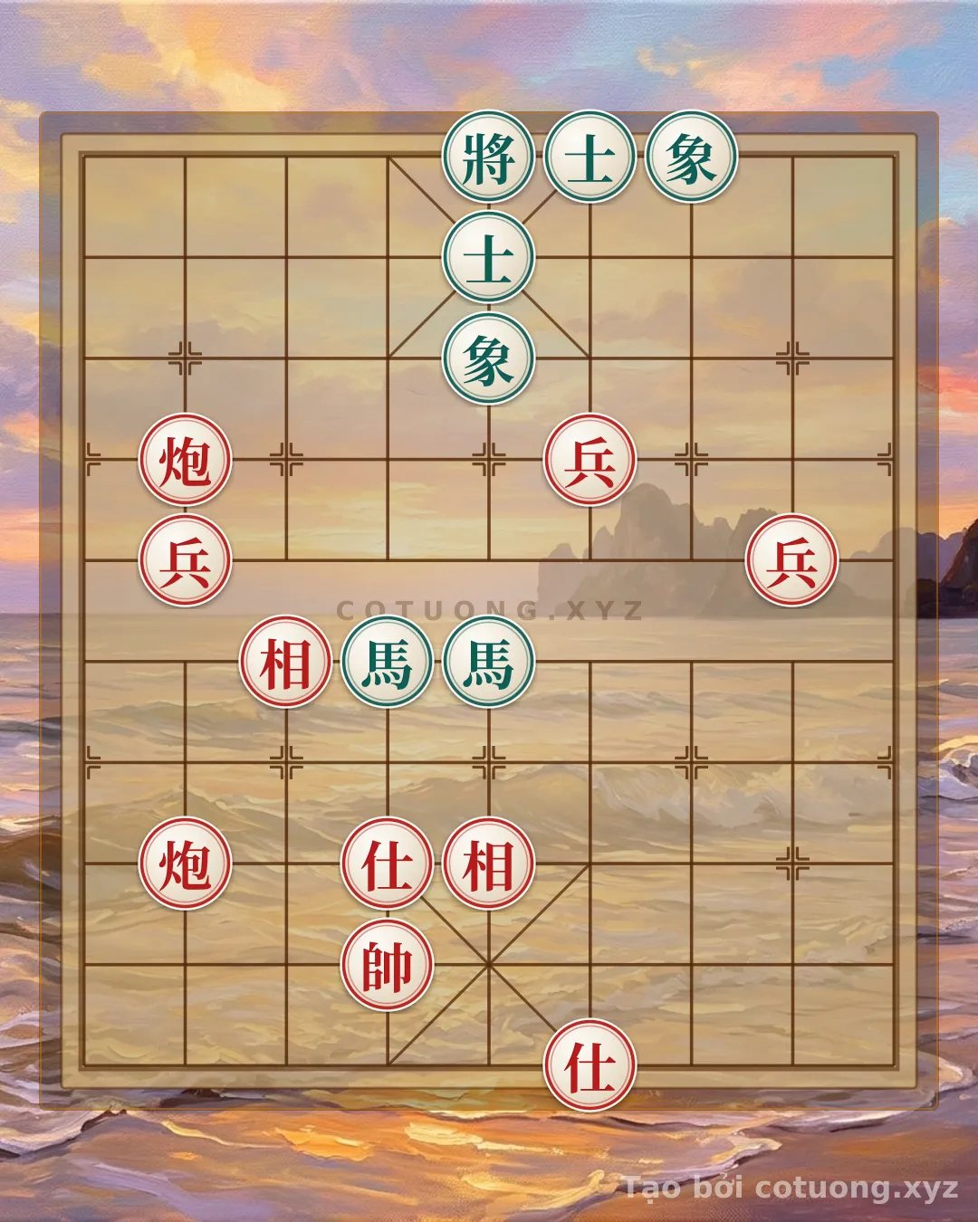 Challenge: Defensive Counterattack Strategy: Neutralizing Black's Double Horse Legs Formation - Can you solve it?