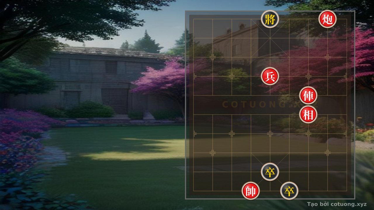 Thế cờ: Quick Checkmate with Red Cannon: Minimalist Strategy for Black — Cờ Tướng Online