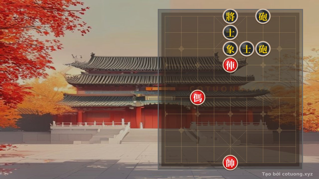 Thế cờ: The Pao (Cannon) Rush: Red Launches a Decisive Battle Against Black's Dangerous Formation — Cờ Tướng Online