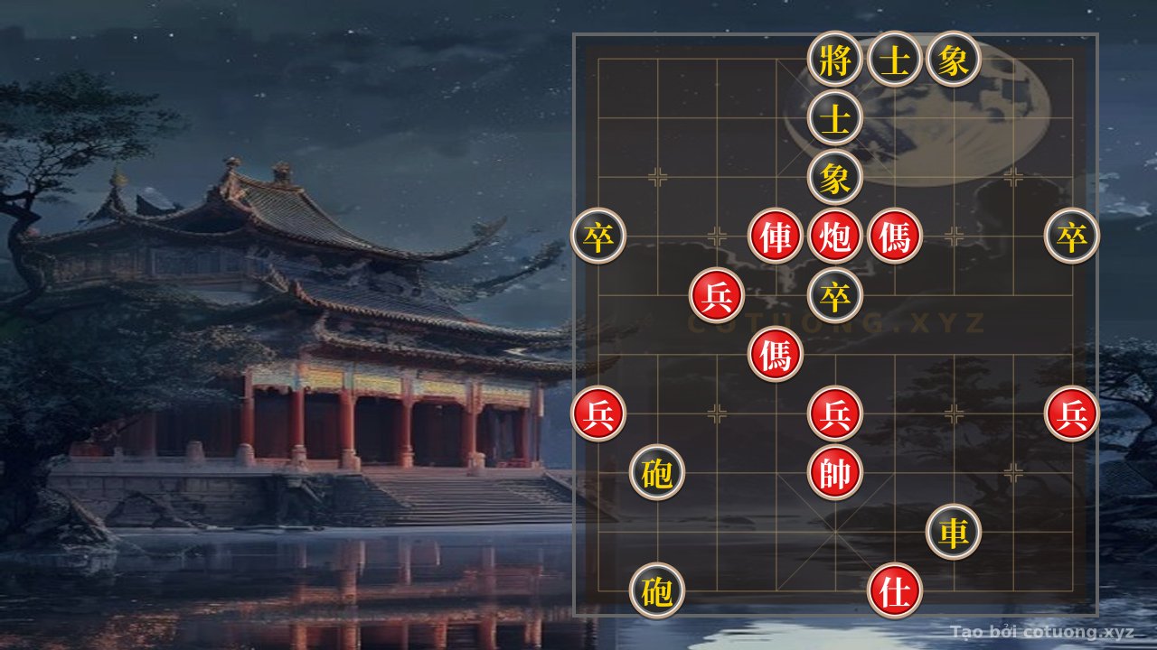 Thế cờ: The Ultimate Checkmate Shortcut: Red's Double Rook vs. Black's Double Cannon - A Classic Endgame Strategy Few Discover — Cờ Tướng Online