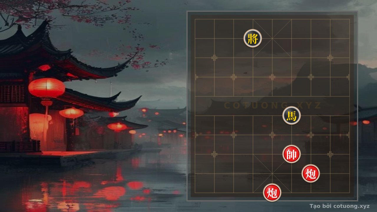 Thế cờ: Red General: Strategy Cannon Drum and Black General Under Siege - Episode 7/10 — Cờ Tướng Online