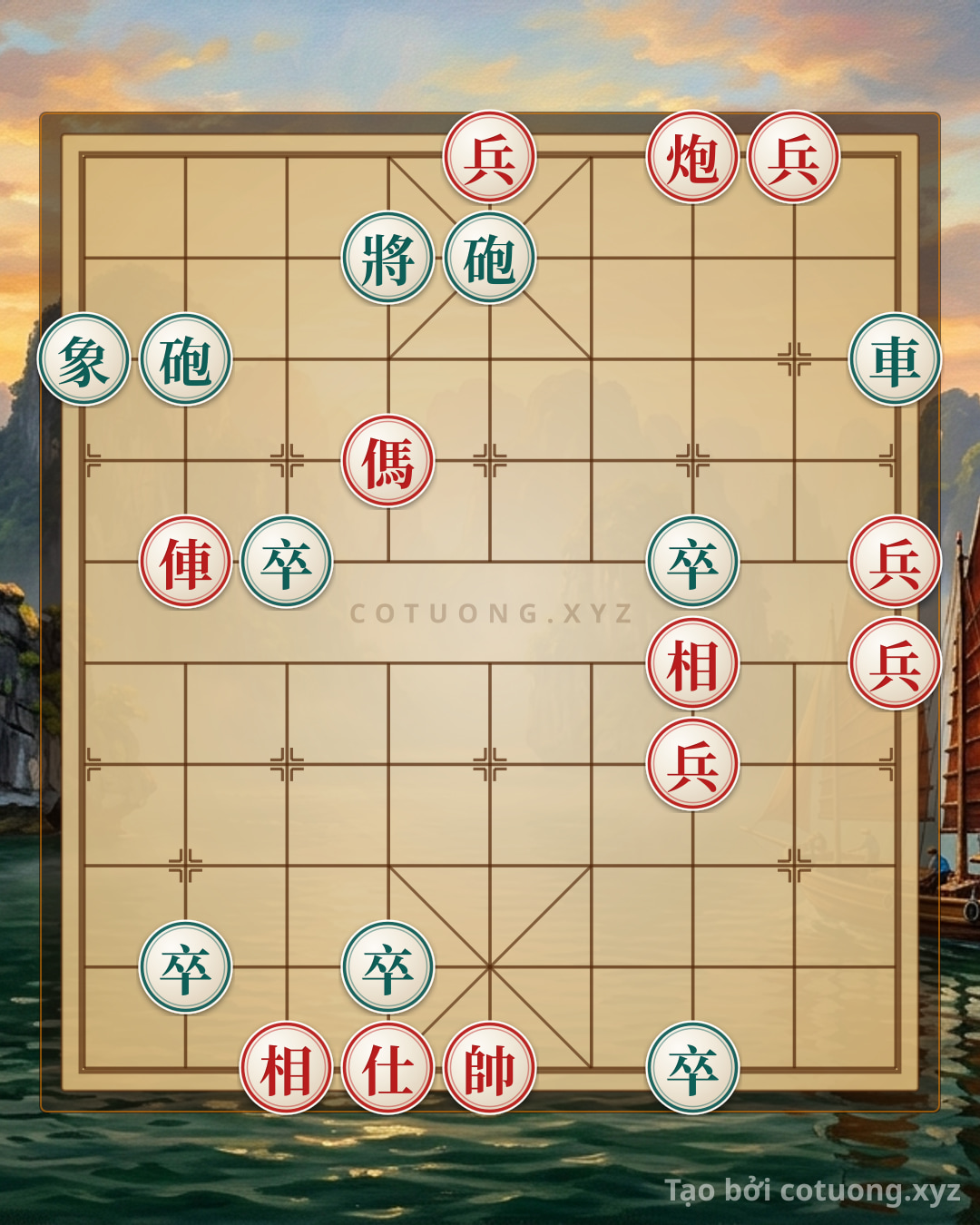 Challenge: Quick Checkmate Strategy for Red: Rook on File 8 Stabs Black's General - Can you solve it?