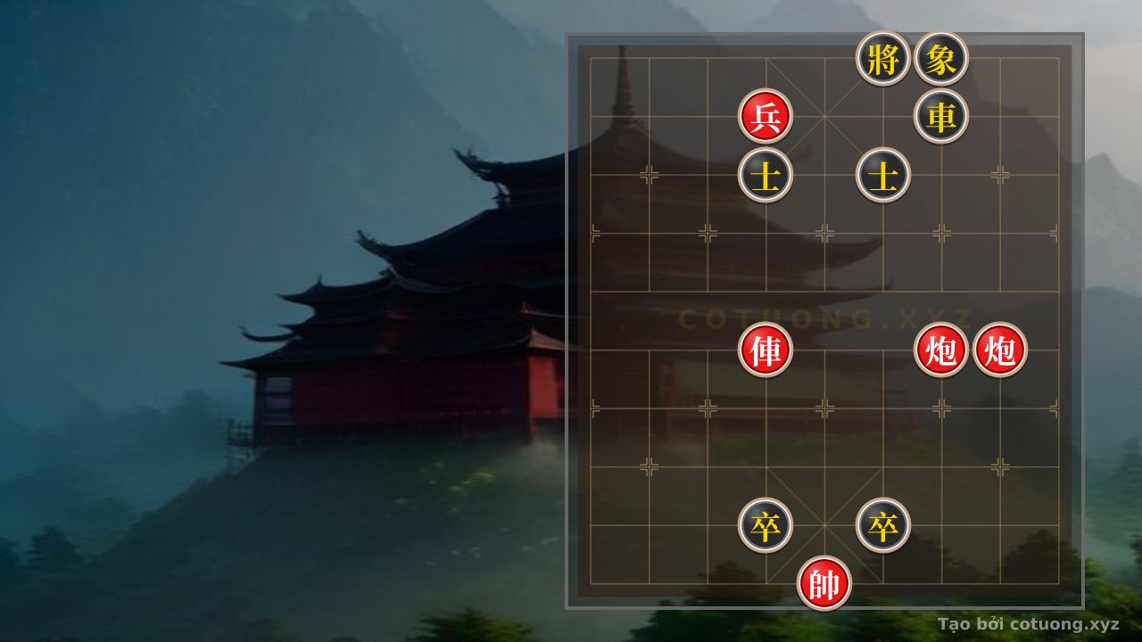 Thế cờ: Xiangqi: Red Must Be Cautious When Black's Rook Directly Threatens the 7th File — Cờ Tướng Online