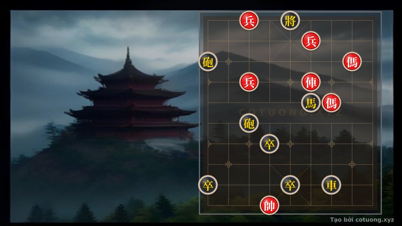 Thế cờ: Xiangqi: Defensive Strategies Against Double Red Horses — Cờ Tướng Online