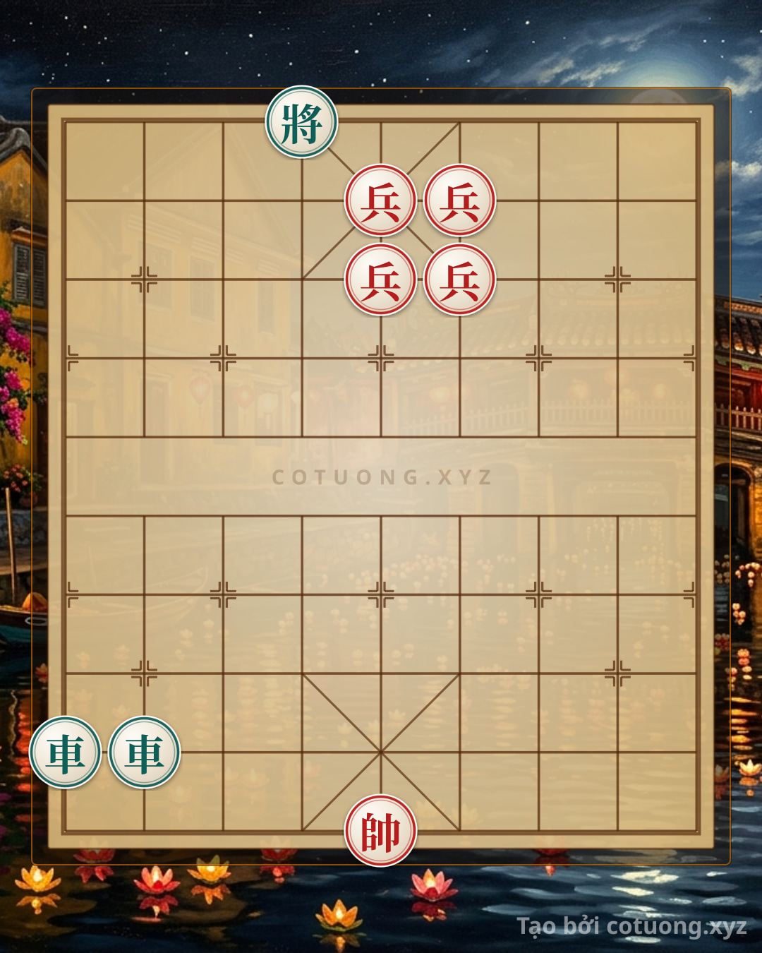 Challenge: Classic Checkmate: 4 Pawns vs. 2 Rooks - A Challenge of Intelligence - Can you solve it?