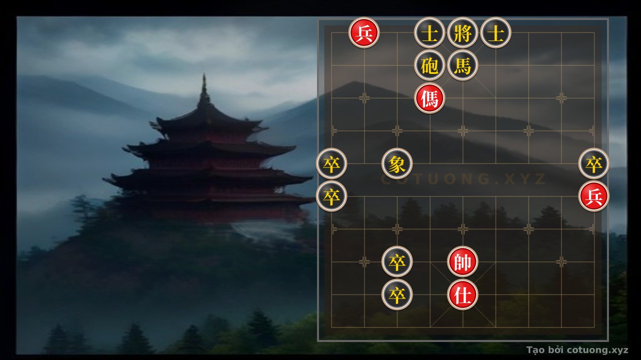 Thế cờ: Secret Tactics to Break the Black's 'Empty Cannon' Formation in Xiangqi: The Red Sacrifice Strategy Decides the Game — Cờ Tướng Online