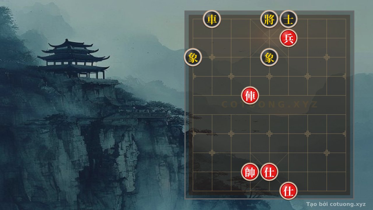 Thế cờ: Xiangqi: Counterattack Tactics from a Dangerous Position - Learning from an 8-Level Chessboard — Cờ Tướng Online