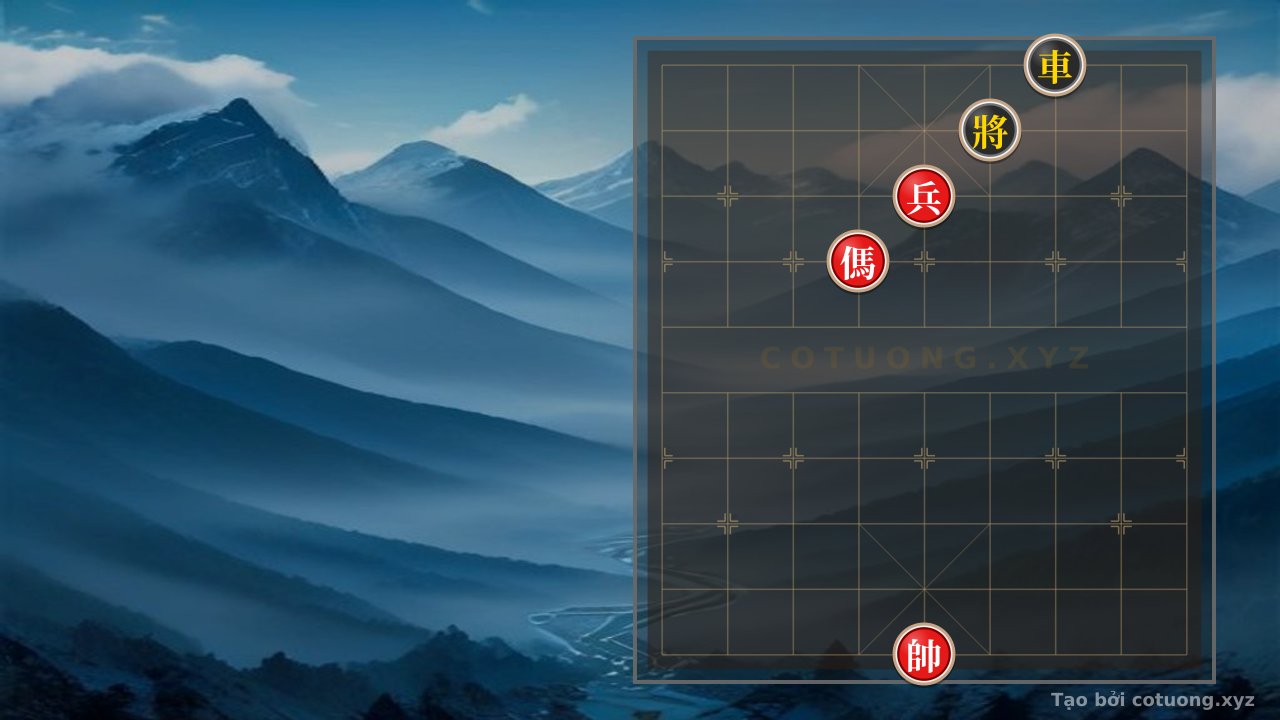 Thế cờ: Black Rook vs Red Pawn: The Secret to Breaking the Double Horse Face-to-Face — Cờ Tướng Online