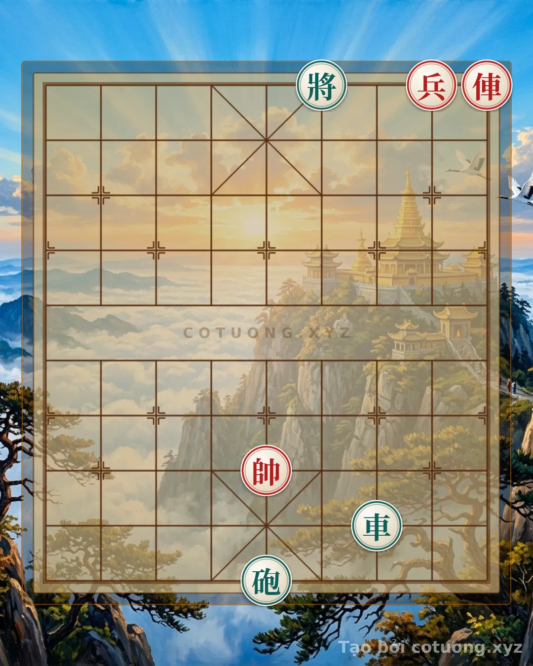 Thế cờ: Xiangqi: The Art of Counterattacking Defensive Tactics — Cờ Tướng Online
