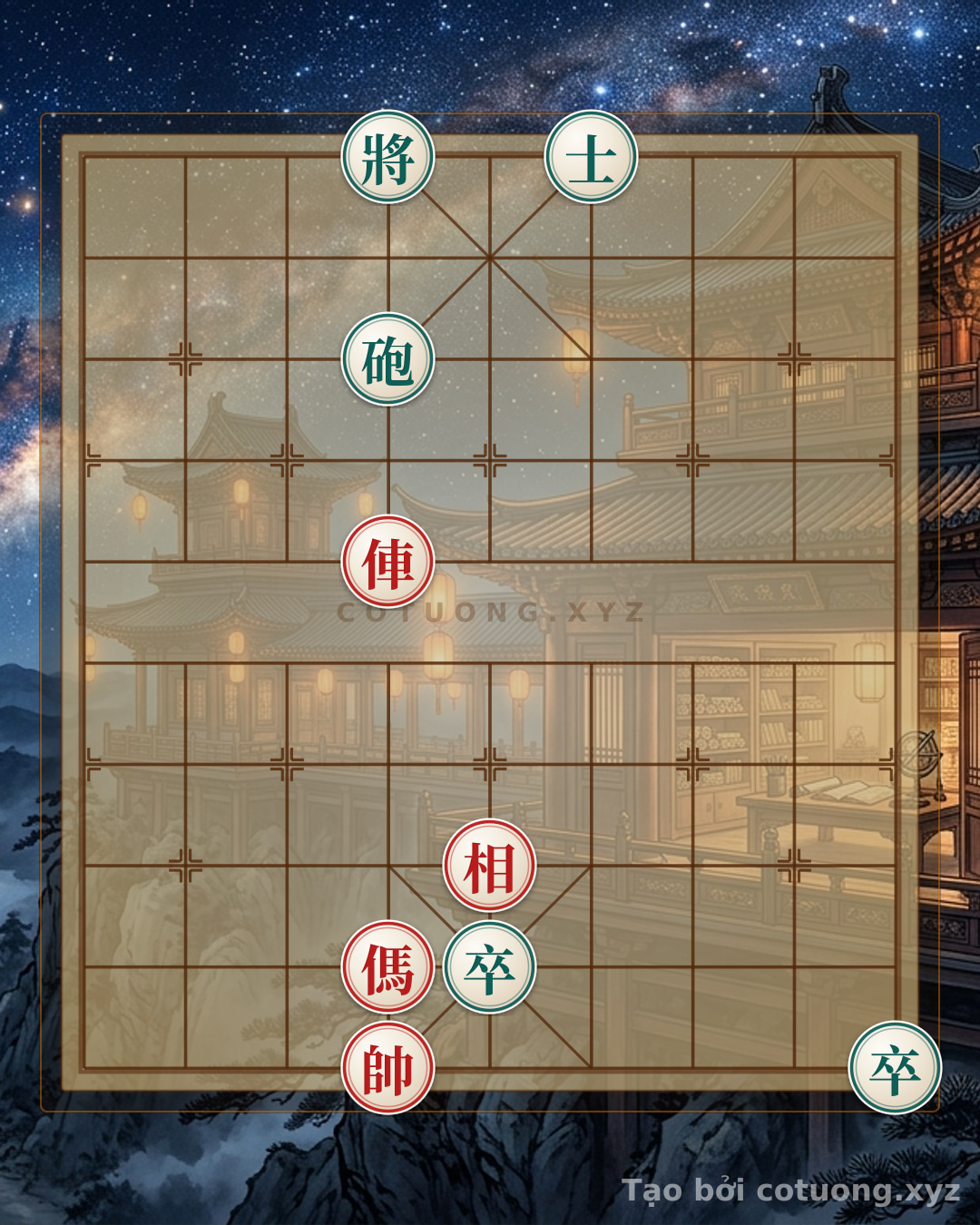 Challenge: Xiangqi (Chinese Chess) Analysis: Defense and Counterattack with Rook, Horse, Elephant vs. Cannon and Two Pawns - Can you solve it?