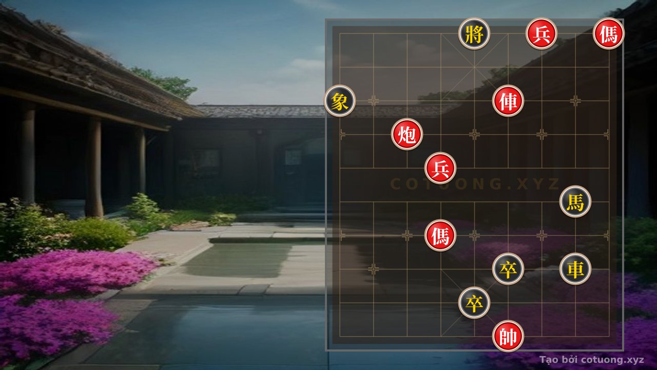 Thế cờ: Xiangqi: Mastering the Double Horse Face-to-Face Strategy — Cờ Tướng Online