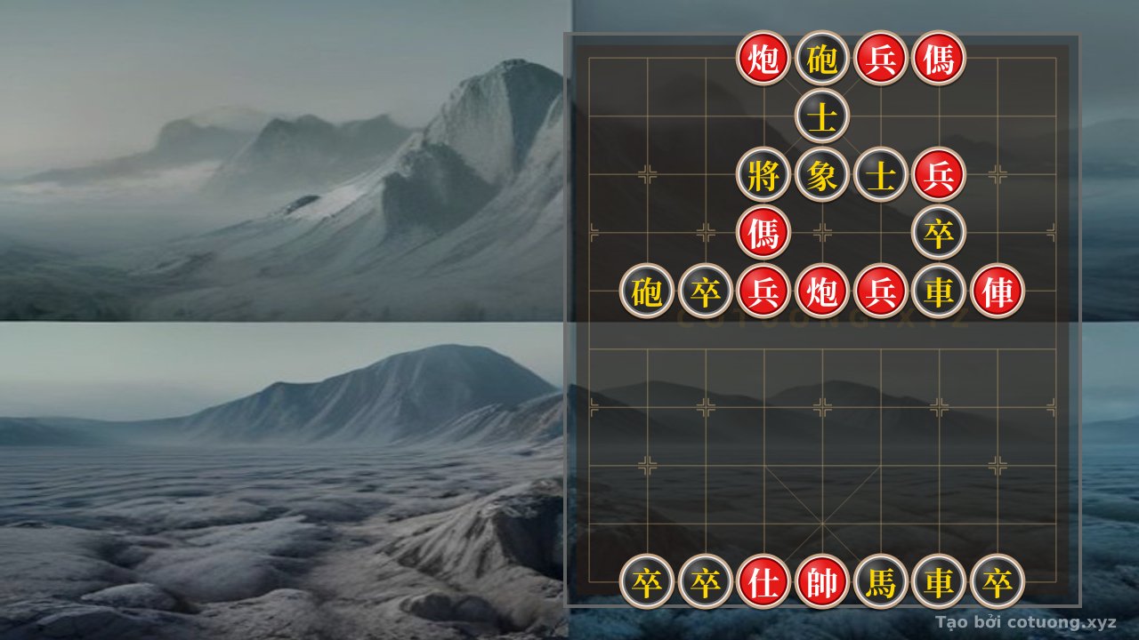 Thế cờ: The Ultimate Checkmate Rescue: How 2Rooks, 2Cannons, and 2Horses Defeat 2Rooks, 2Cannons, a Horse, and 5Pawns in a Life-and-Death Battle — Cờ Tướng Online