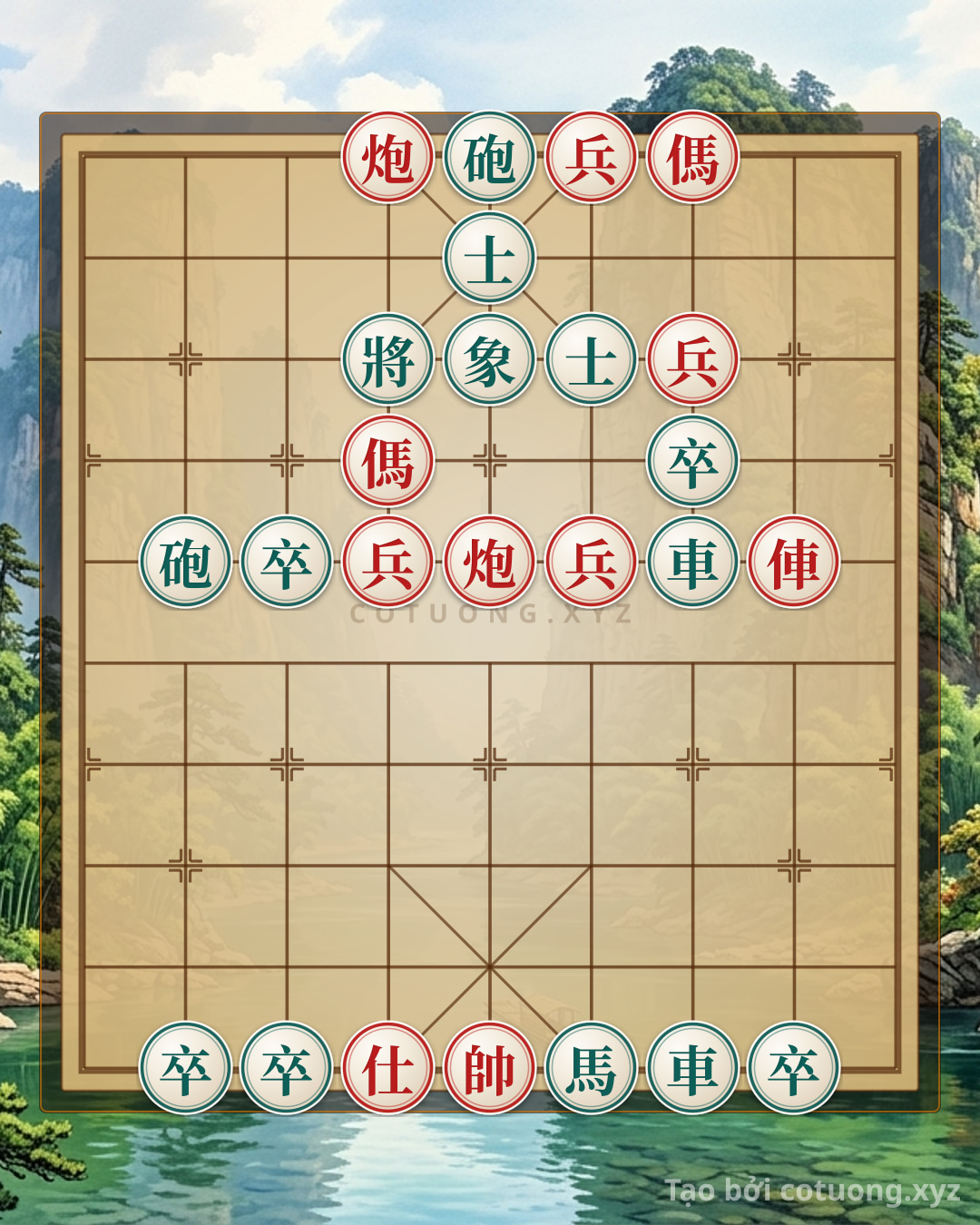 Challenge: The Ultimate Checkmate Rescue: How 2Rooks, 2Cannons, and 2Horses Defeat 2Rooks, 2Cannons, a Horse, and 5Pawns in a Life-and-Death Battle - Can you solve it?