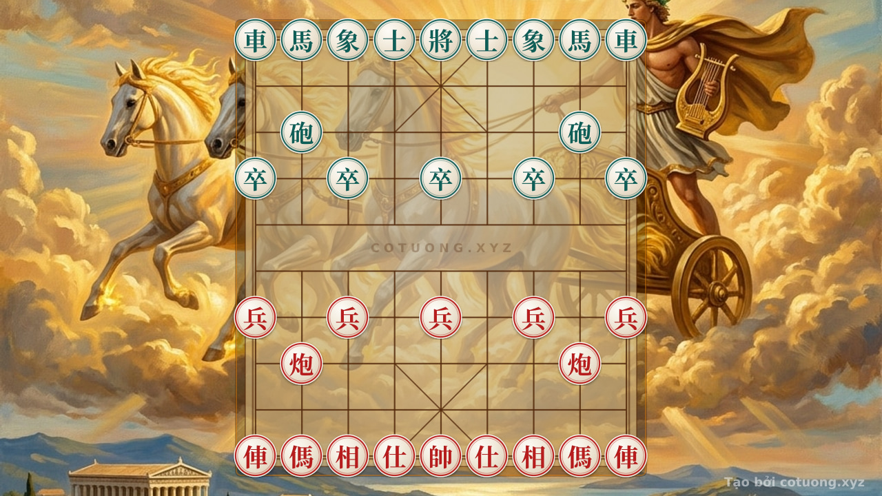 Thế cờ: The Secret to Breaking the Deadly Chess Formation: Double Rooks and Double Cannons Shattering 5 Black Pawns - A Legendary Battle Never Seen Before — Cờ Tướng Online
