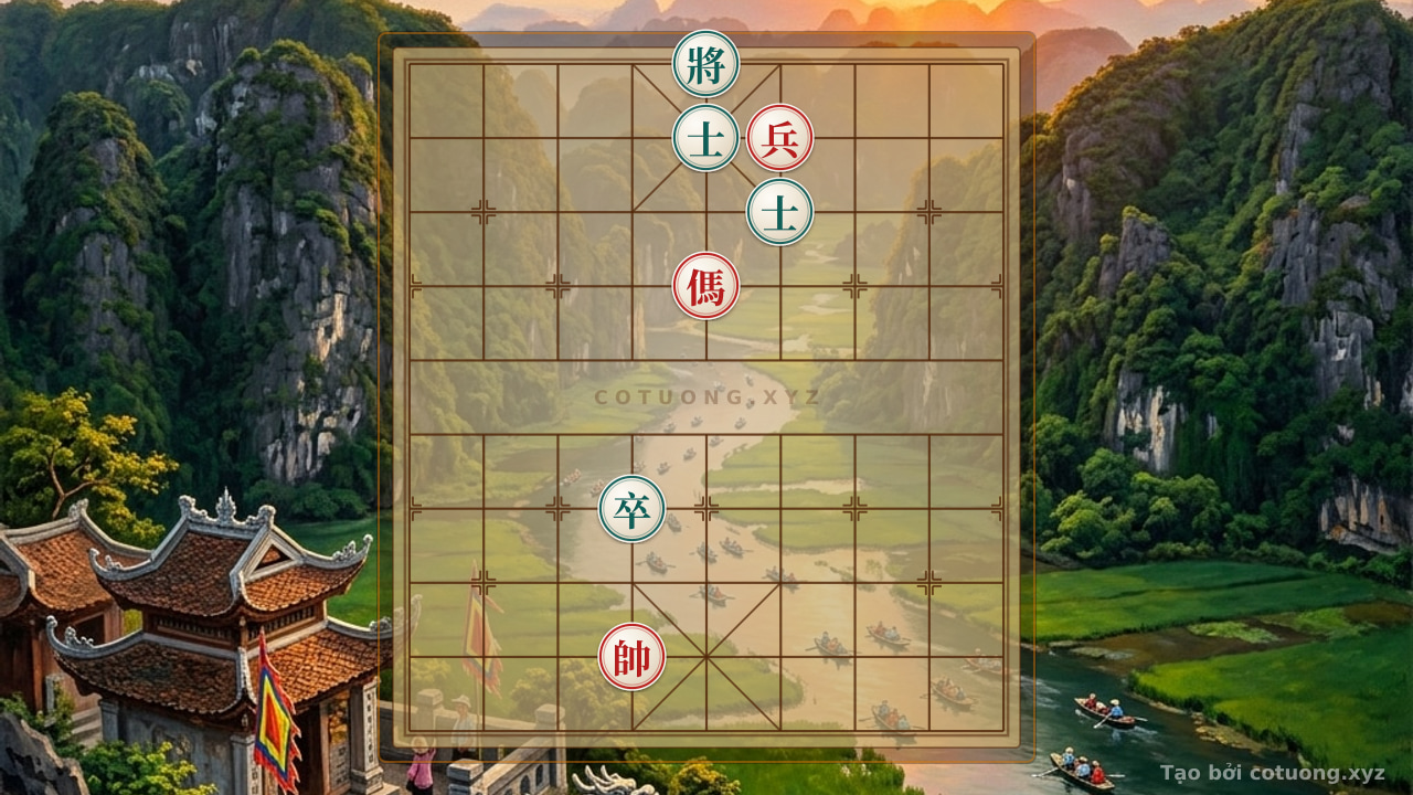 Thế cờ: Red Trap: Red Pawn on 4th Rank 9 - Mastering Xiangqi Tactics — Cờ Tướng Online