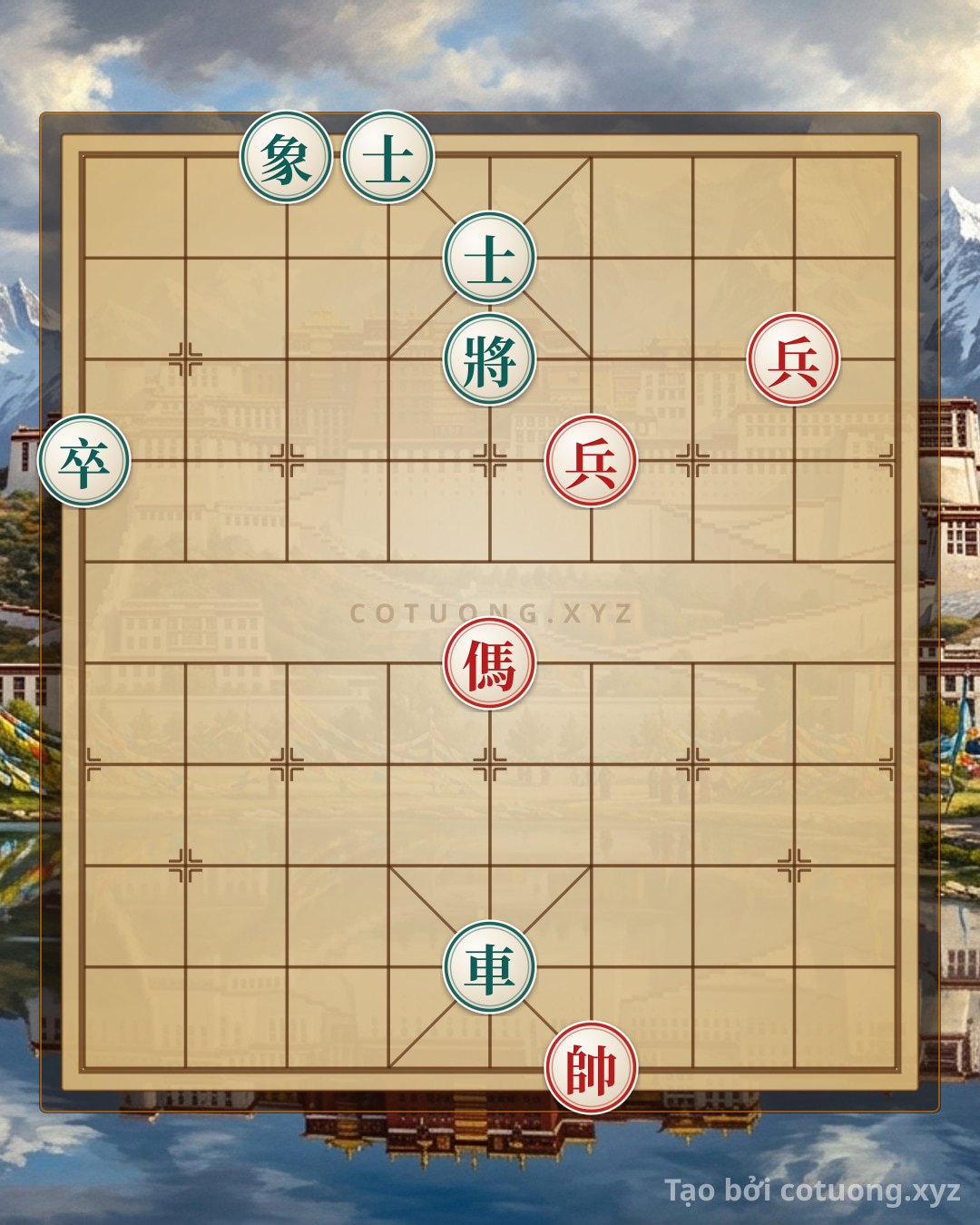 Challenge: Black's Trap: Black Rook on 5th Rank 2 is Blocked, Red to Attack or Wait? - Can you solve it?